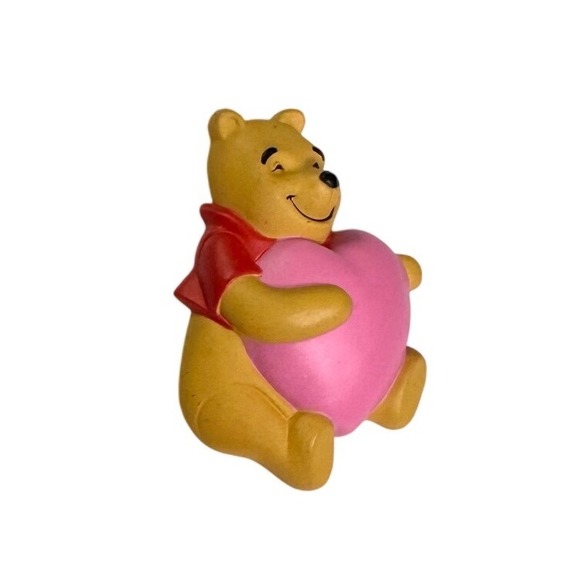 Disney Accessories - Disney Pin WINNIE THE POOH Hugging Heart Valentine Brooch Hallmark CDS